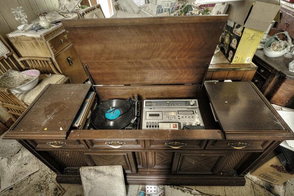 Grande platine Vintage