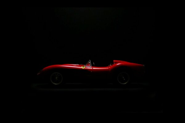 Photo rouge Ferrari envoûtante