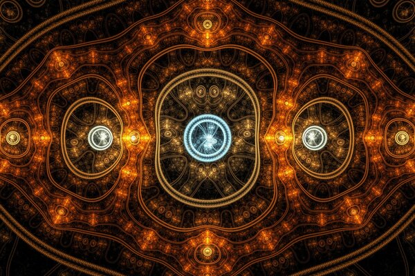 Une texture envoûtante de superposition de couleur, de lumière et de motif