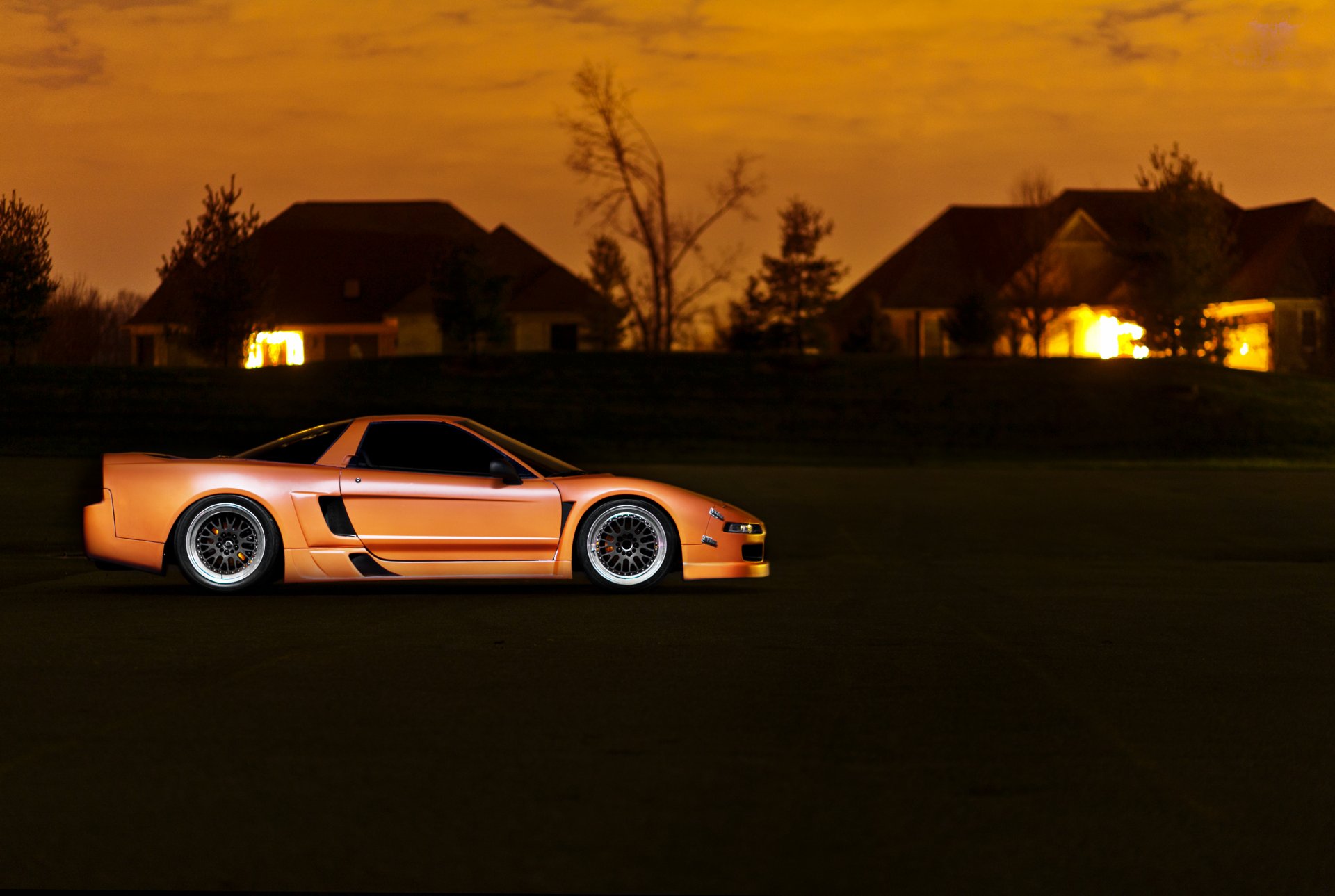 acura honda nsx orange acura honda orange maison coucher de soleil