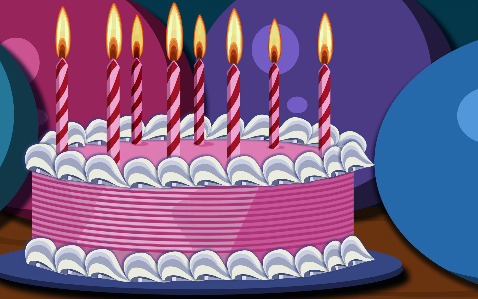 crème rose gâteau nourriture gâteau bougies anniversaire happy birthday bougies vacances fête d anniversaire