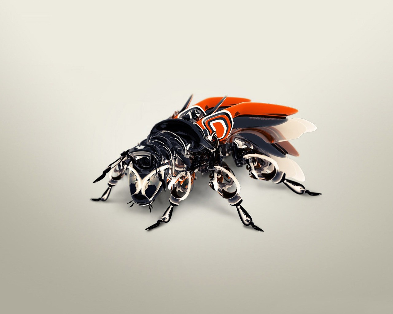 mouche ?. cybernétique abstraction pas clair