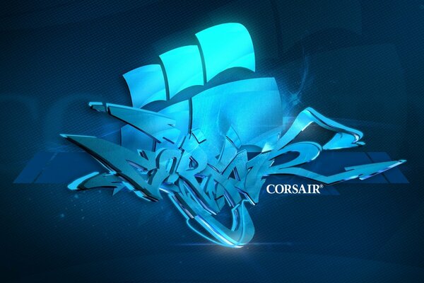 Belle image sur fond sombre de la compagnie corsaire