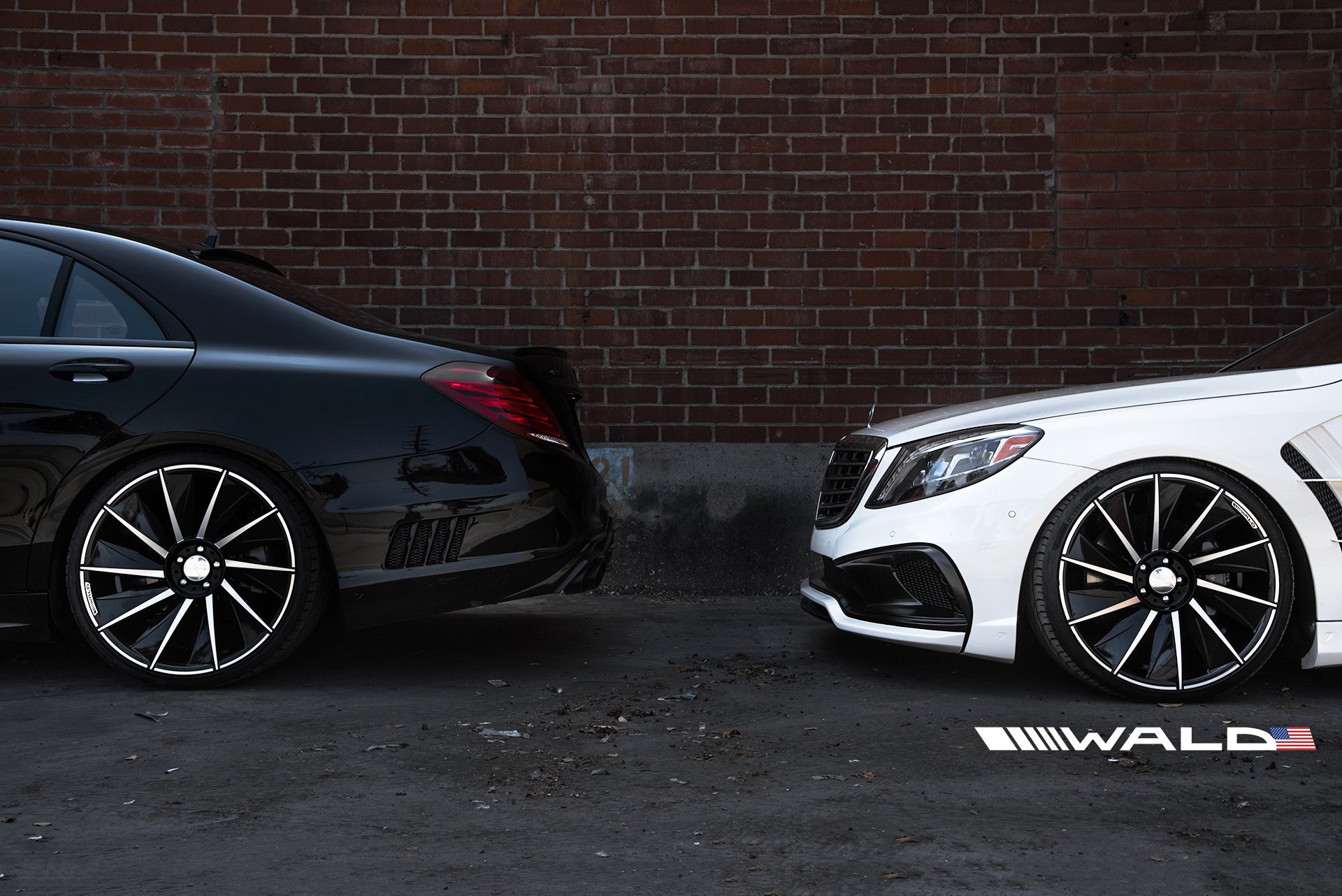 mercedes w222 wald bison noir s-classe