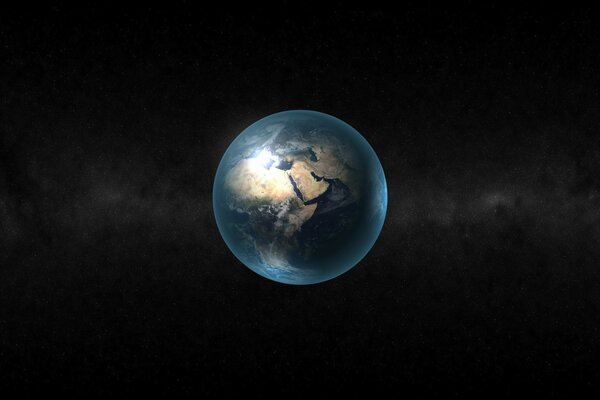 Changer la planète Terre dans l espace