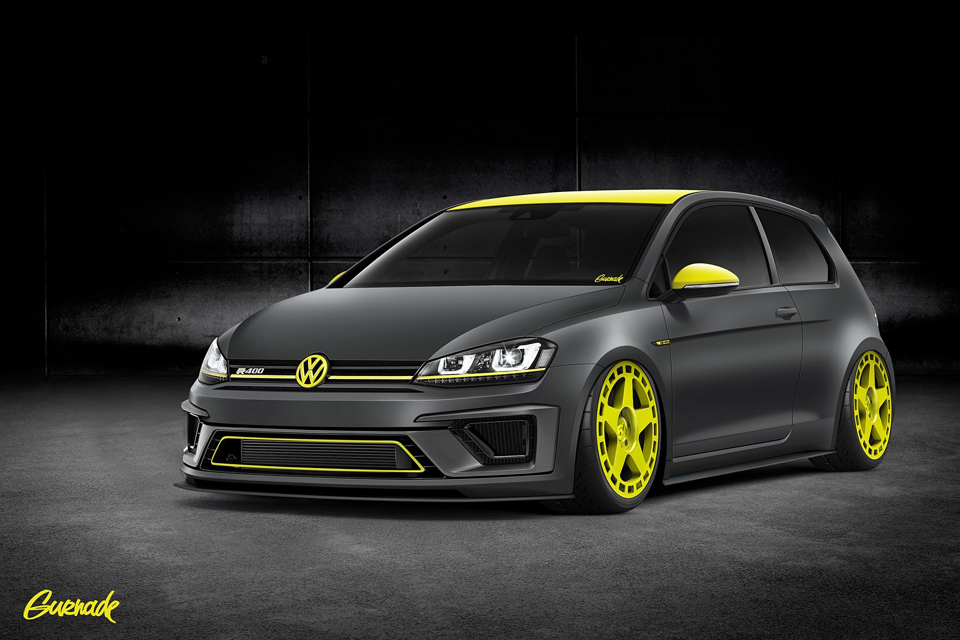 volkswagen r400 par gurnade avant