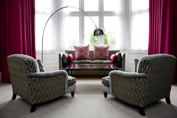 Design de chambre d appartement élégant