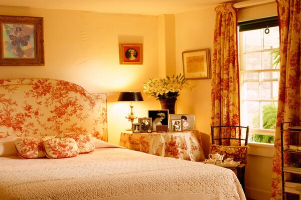 Chambre design dans le style provençal