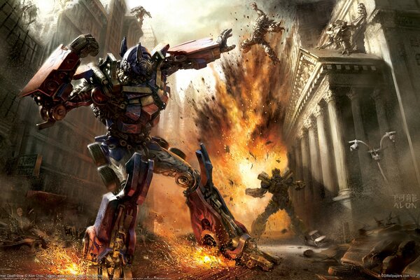 Le film sur les robots impressionné!