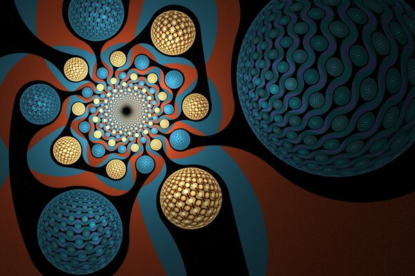 Boules infinies dans l infini