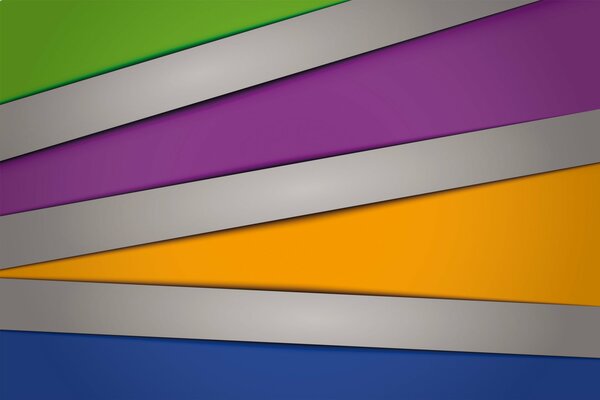 Rayures abstraites dans différentes couleurs