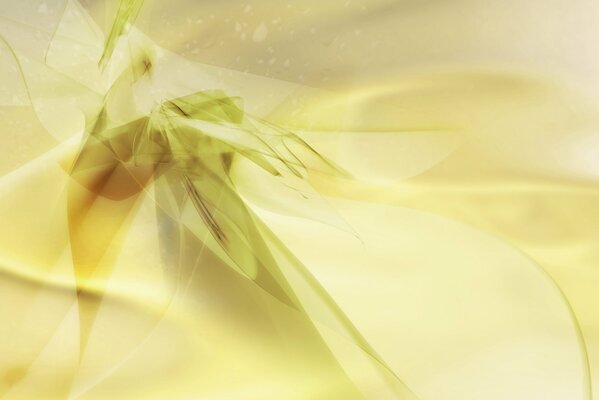 Abstraction des lignes de texture de couleur jaune et vert
