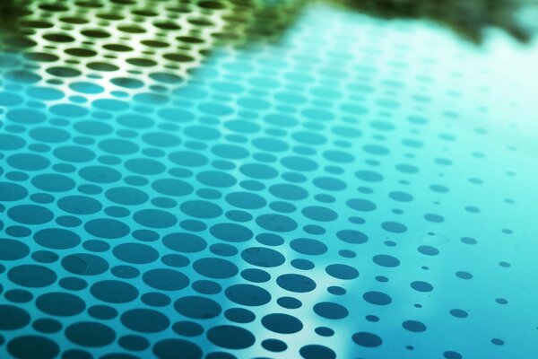 Motifs en forme de cercles TNA surface
