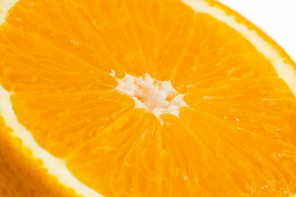 Orange lumineuse et juteuse