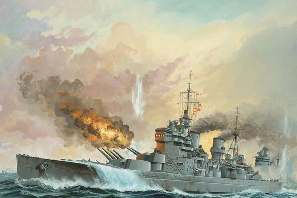 Bataille navale de la grande-Bretagne avec l Allemagne 1941