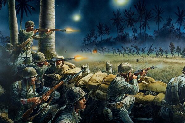 Figure de soldats américains au Vietnam