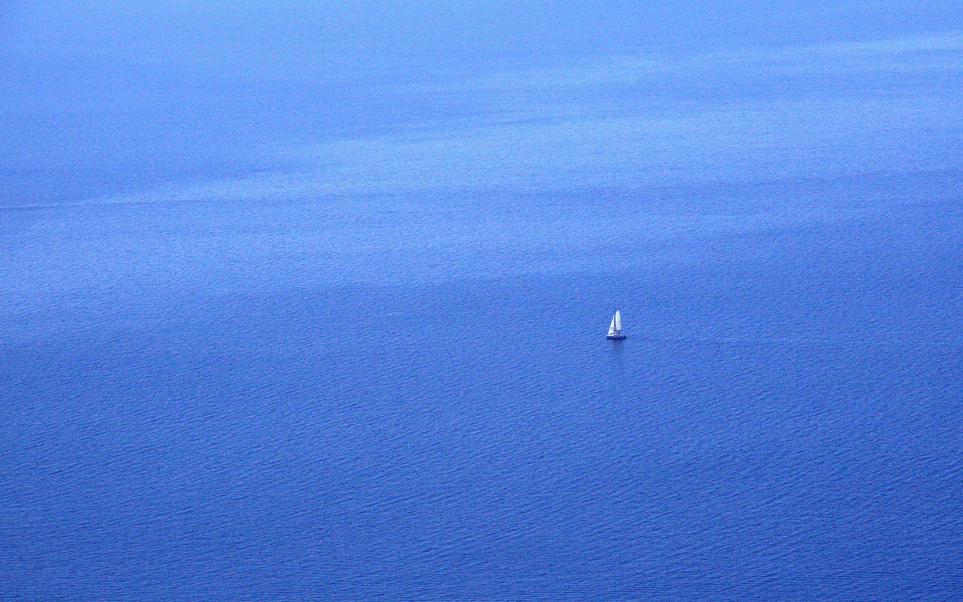 mer bateau paysage minimalisme