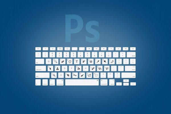 Symbologie du clavier pour Photoshop