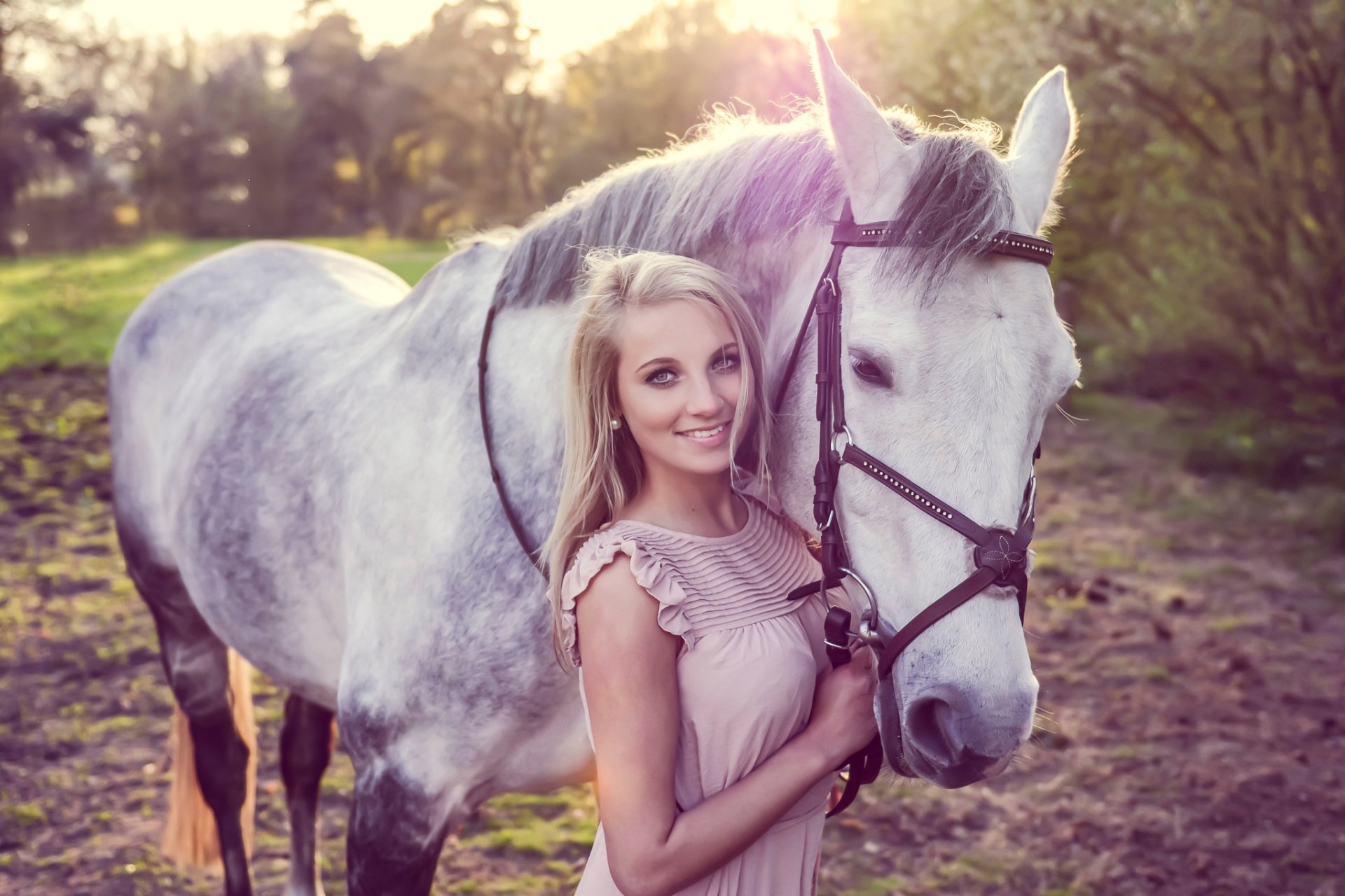 lisette fille lisette lubbers cheval sourire