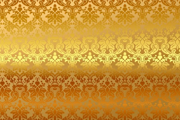 Motif irisé doré sur fond pâle