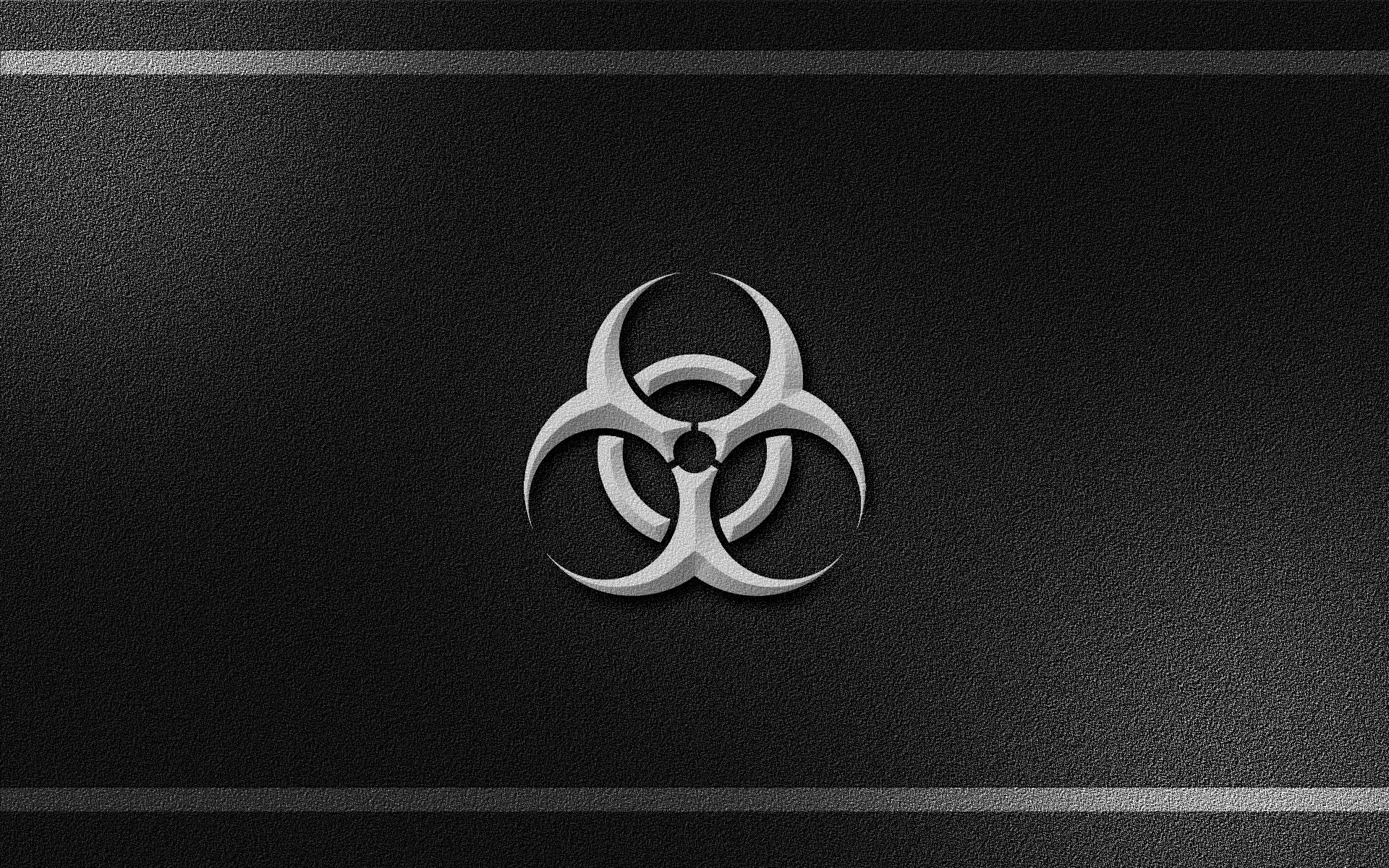 biologiquement dangereux noir plastique