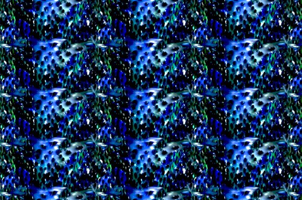 Motif bleu foncé multicolore. Motif texturé