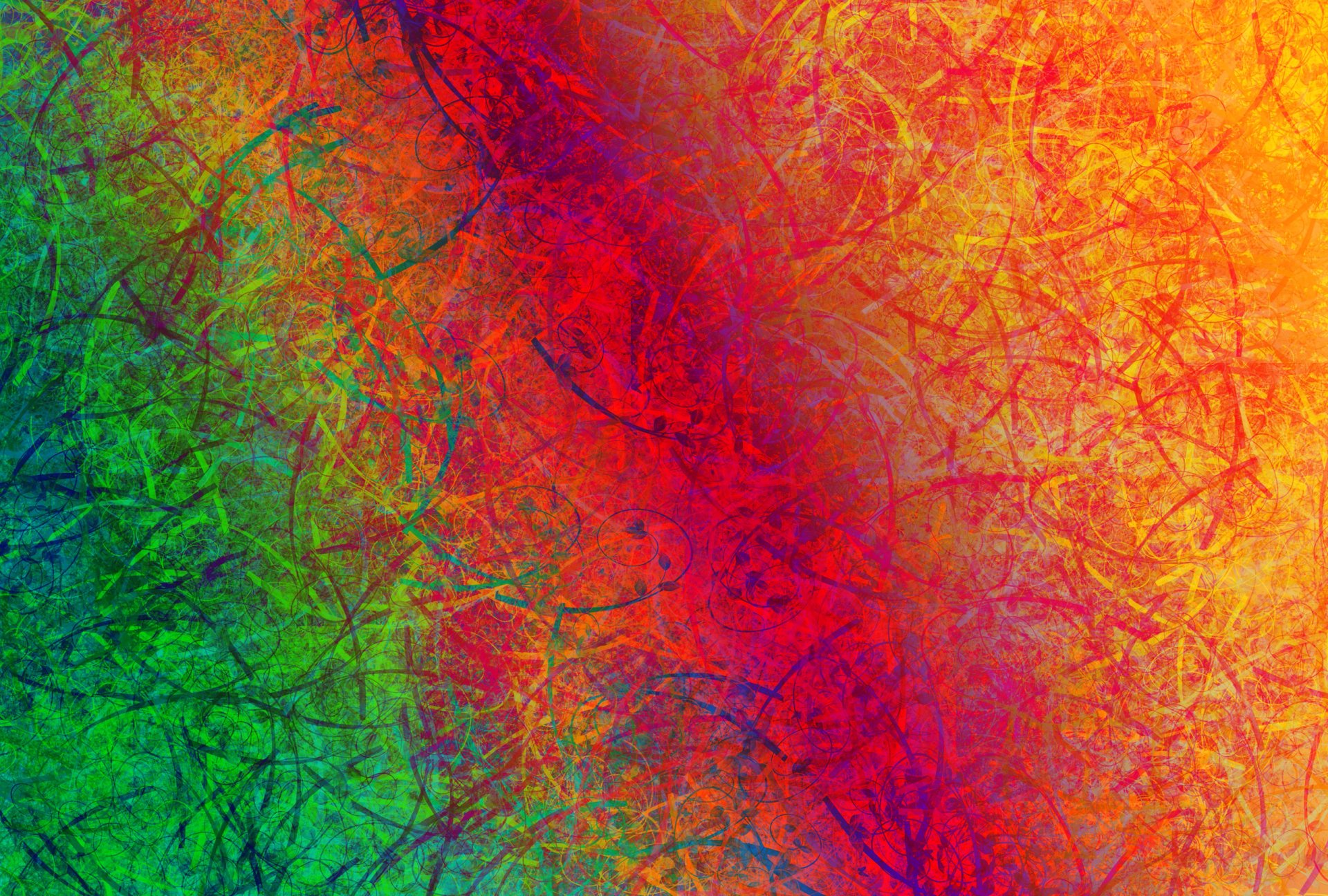 couleur arc-en-ciel trait tiret ligne