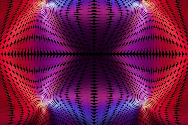 Texture multicolore, États de cercles