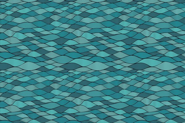 Vague bleue sous forme d abstraction