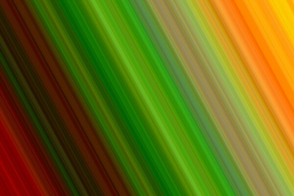 Lignes colorées multicolores inclinées