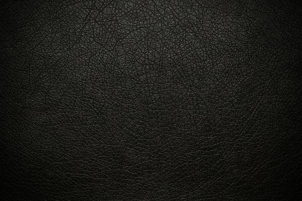Texture en cuir noir macro shot
