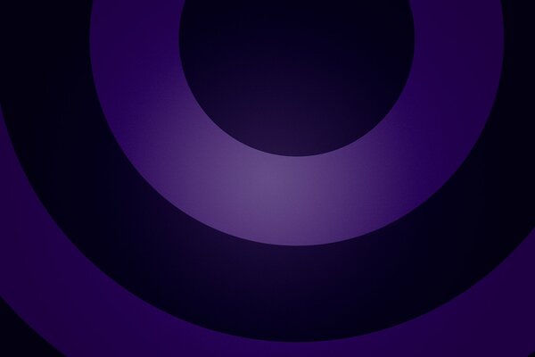 Cercles et cercles noirs et violets