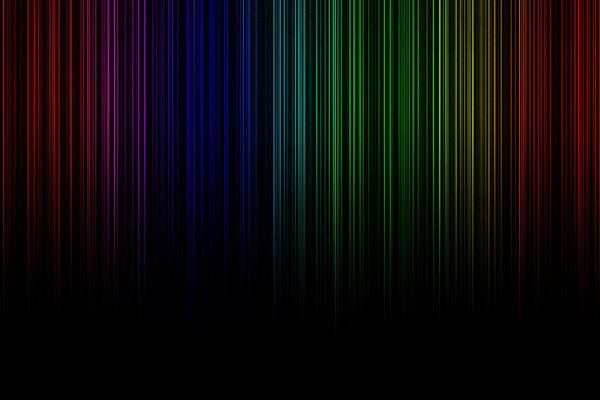 Texture multicolore en forme de rayures