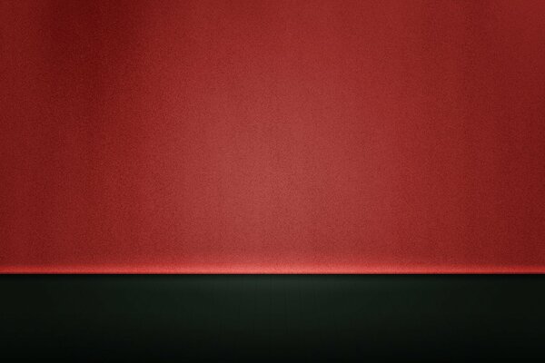 Carreaux de couleur rouge sur le mur