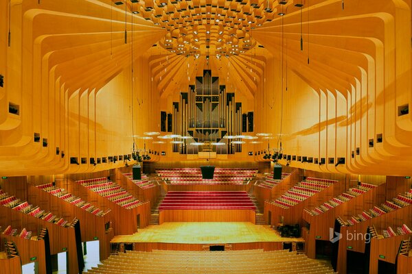 L immense salle de l Opéra de Sydney