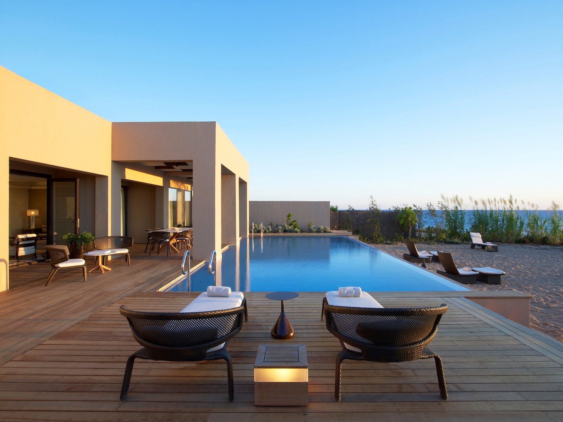 mer villa piscine détente se détendre humeur