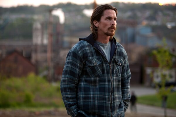 Portrait du célèbre acteur Christian Bale