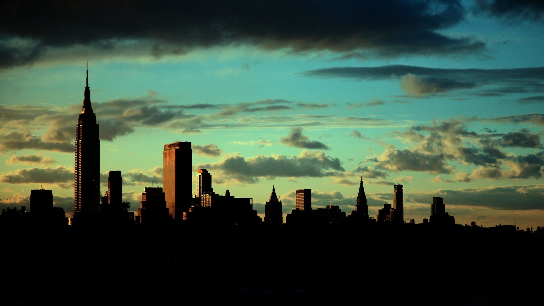 new york empire state building ville