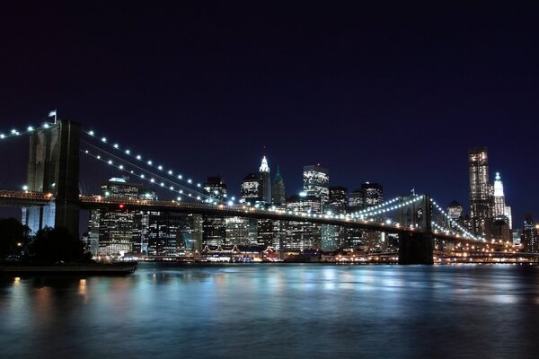 Pont de Brooklyn à New York