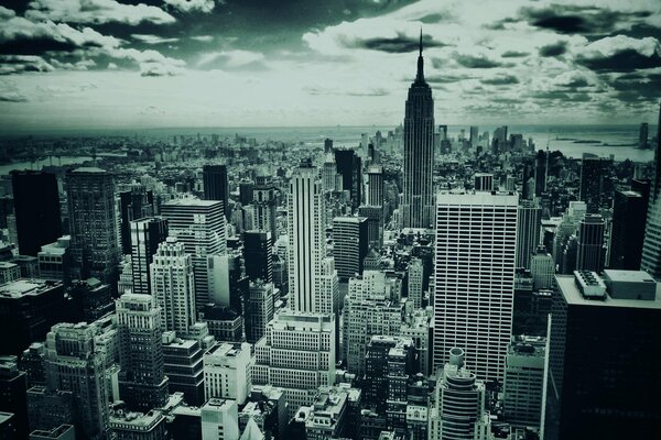 Noir et blanc New York 1920 X1200