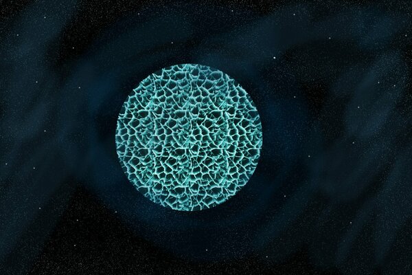 Photoshop Cosmos avec une énorme explosion de particules