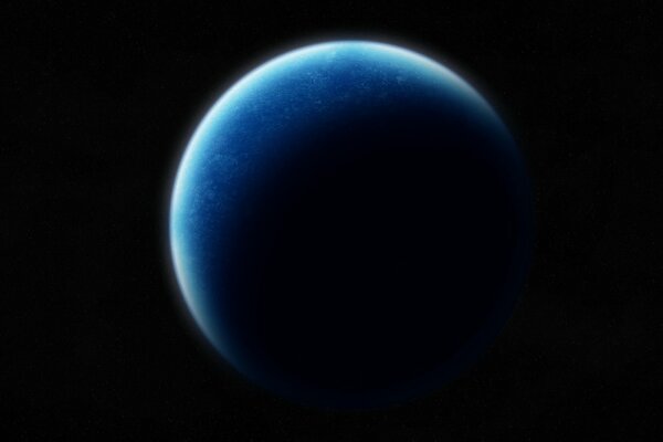 Ombre fantastique de la planète terre