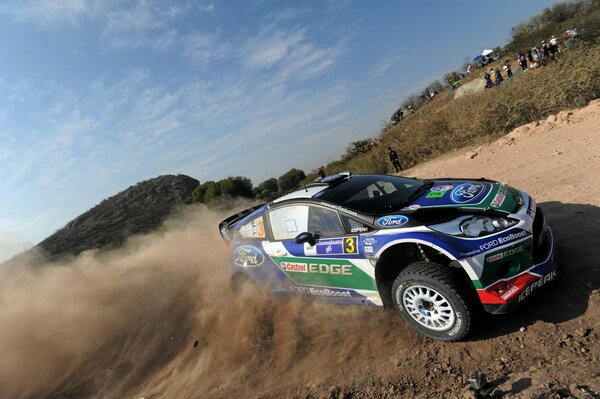 Fort fiesta au Mexique au rallye