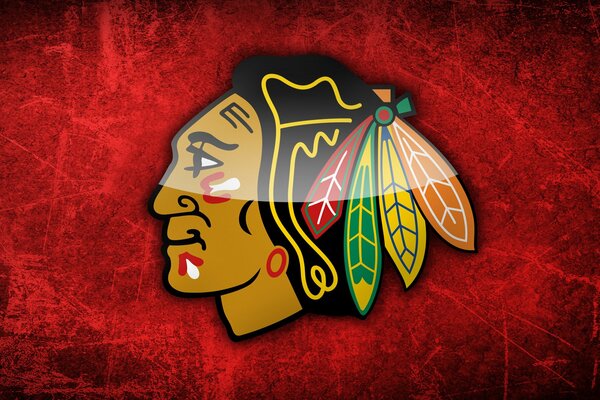 Emblème des Blackhawks de Chicago de la LNH