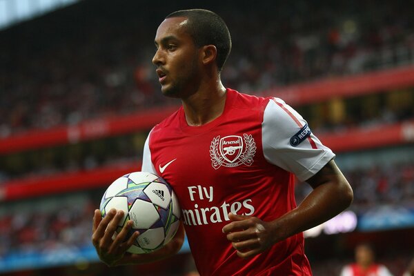 Theo Walcott, footballeur anglais, Arsenal