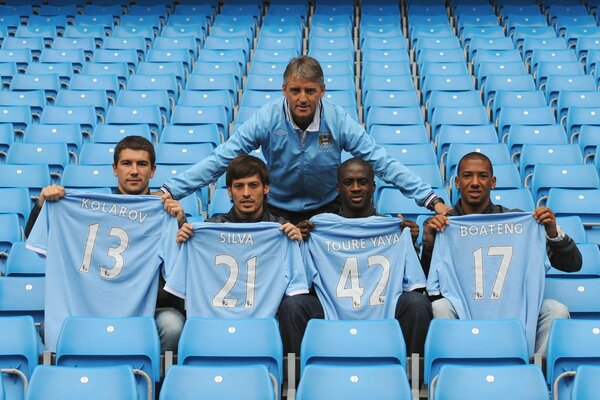 Stars du football Manchester Espagne