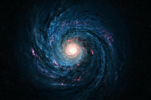 Voie lactée. Galaxie. Éternité. Cosmos