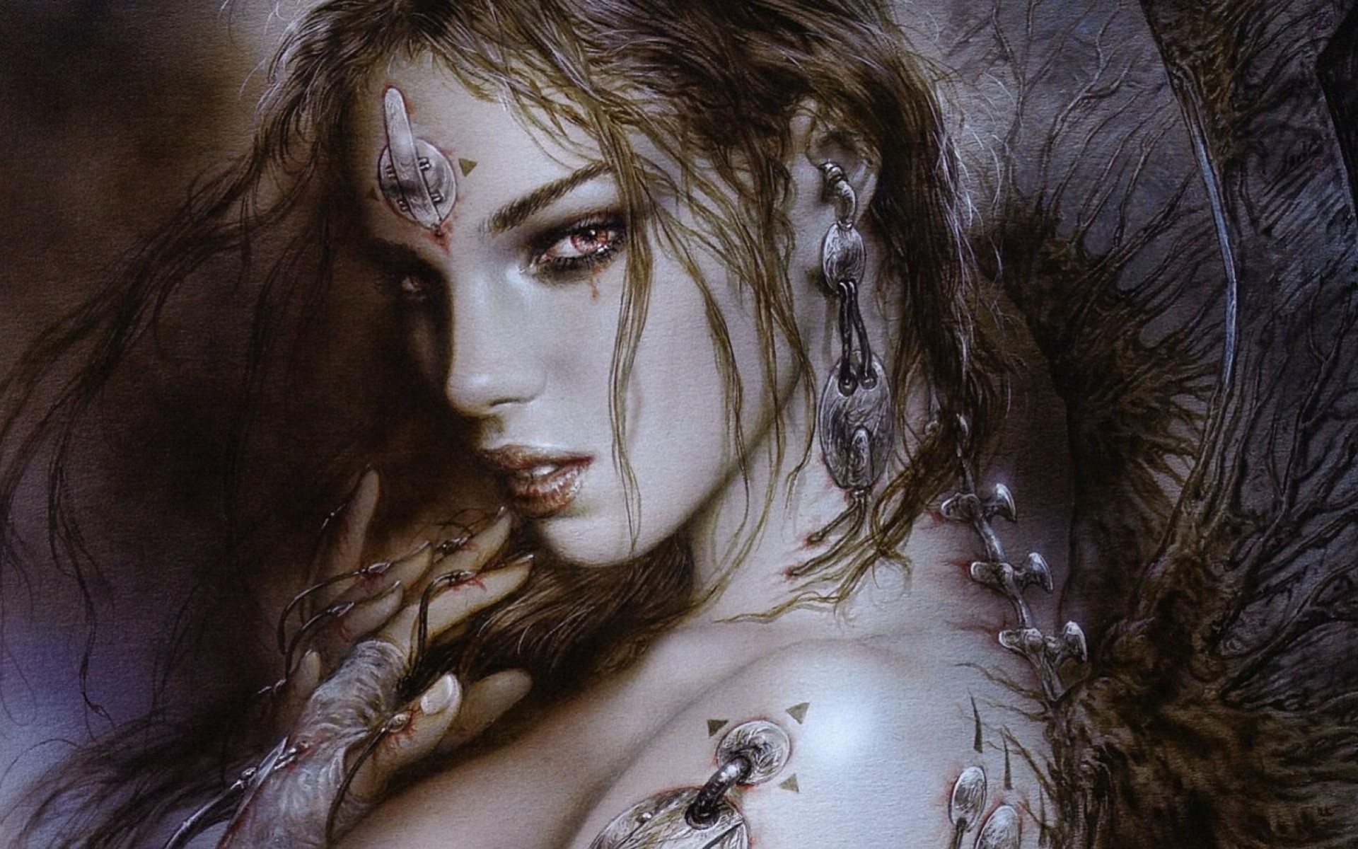 luis royo fille fantasmes