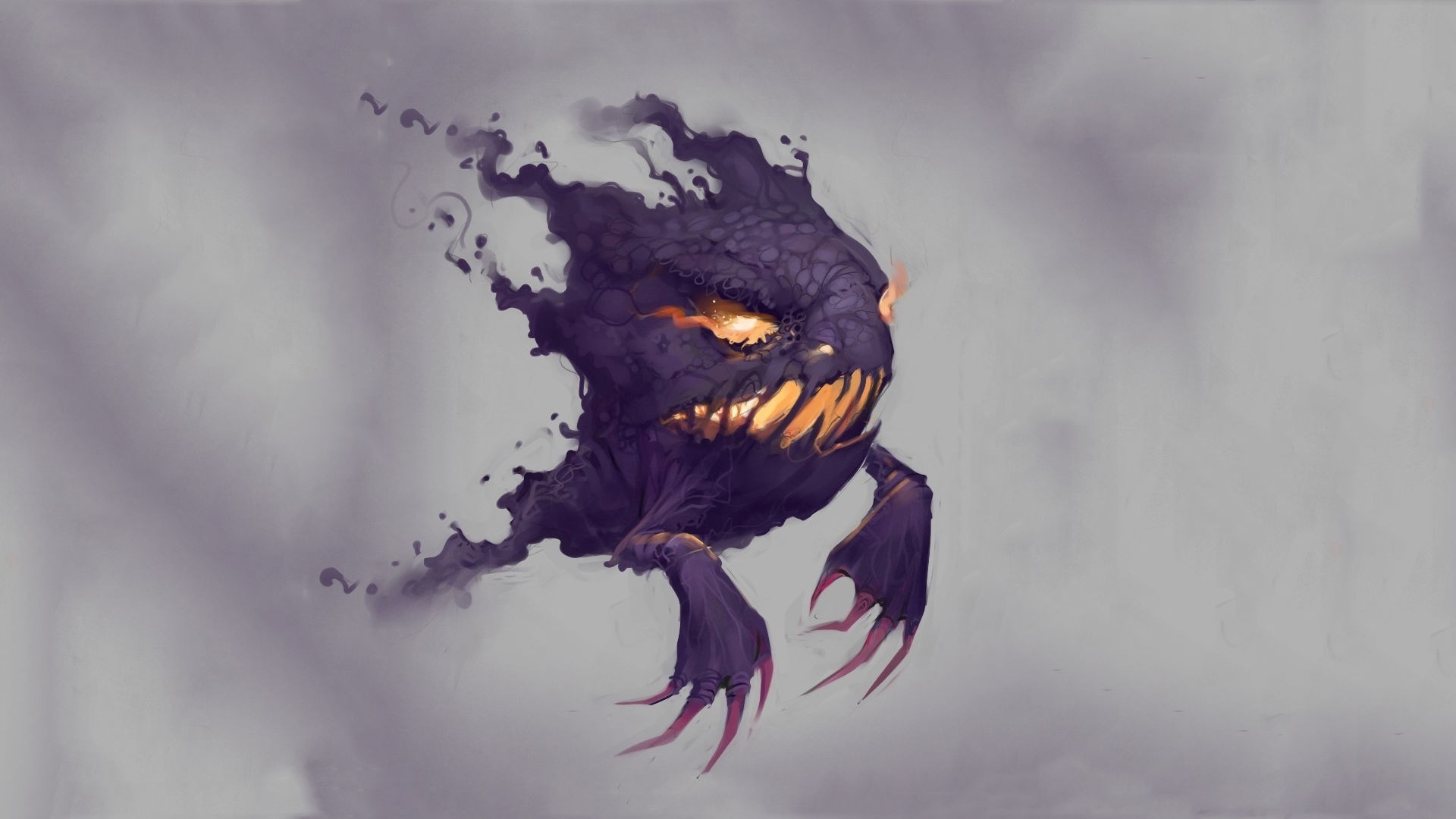 art fond dessin fantôme led pokemon minimalisme