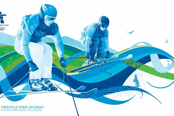 Publicité pour les sports d hiver